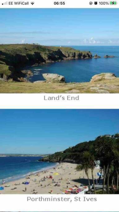 Amazing Seaside Loft Apartment With Sea Views . Sennen Cove Exterior photo